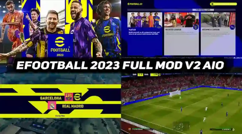 PES 2017 NEW EFOOTBALL 2023 MOD V2