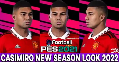 PES 2021 CASIMIRO NEW SEASON LOOK 2022