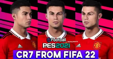 PES 2021 CR7 FROM FIFA 22
