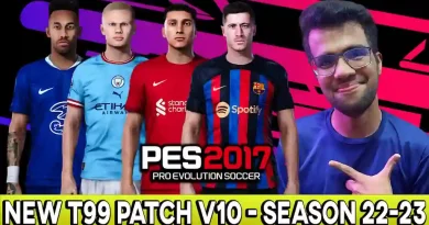 PES 2017 NEW T99 PATCH V10 - SEASON 2022-2023 UPDATE