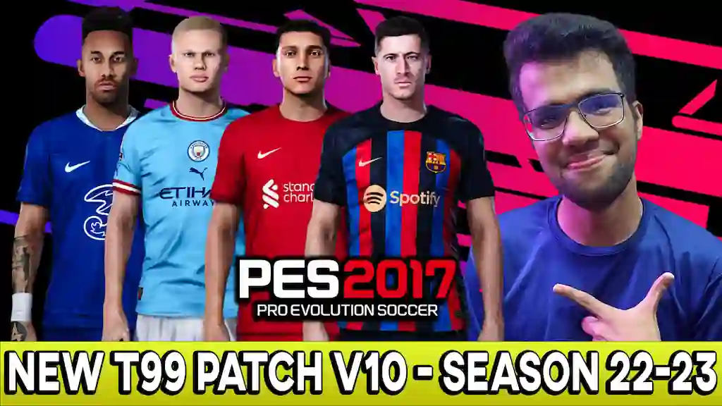 PES 2017  NEW T99 PATCH V12 – NEW SEASON PATCH WINTER 2023 UPDATE 