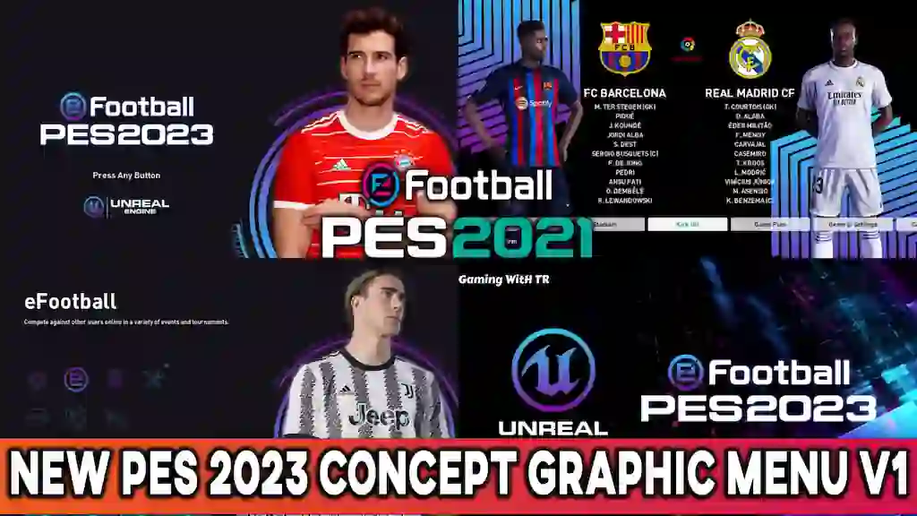 PES 2021 Menu The Football Festival 2023 by PESNewupdate ~