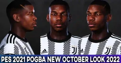 PES 2021 POGBA NEW OCTOBER LOOK 2022