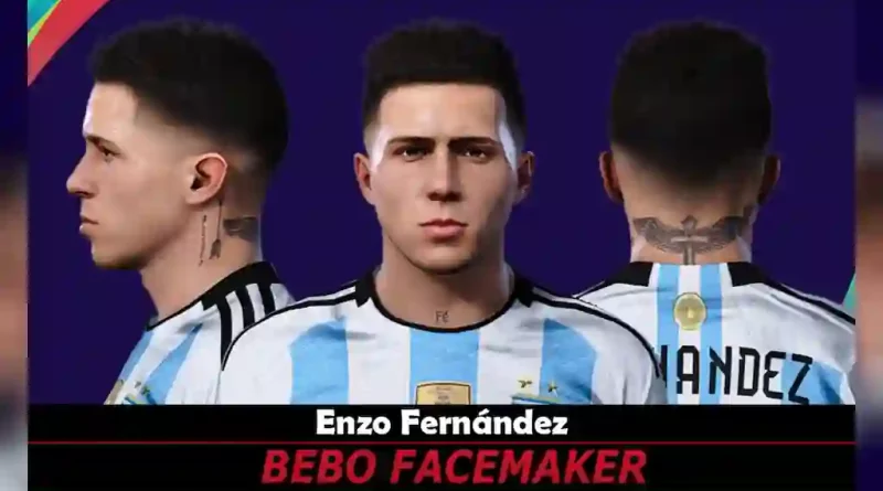 PES 2021 NEW ENZO FERNADEZ WORLD CUP 2022 LOOK
