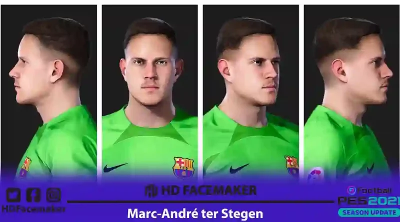 PES 2021 TER STEGEN NEW LOOK 2023