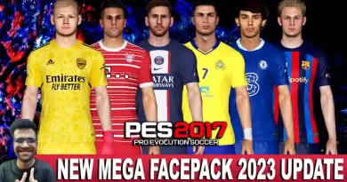 PES 2017 NEW MEGA FACEPACK SEASON UPDATE 2023
