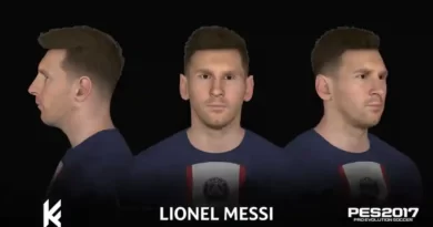 PES 2017 NEW MESSI FACE FROM EFOOTBALL 2023