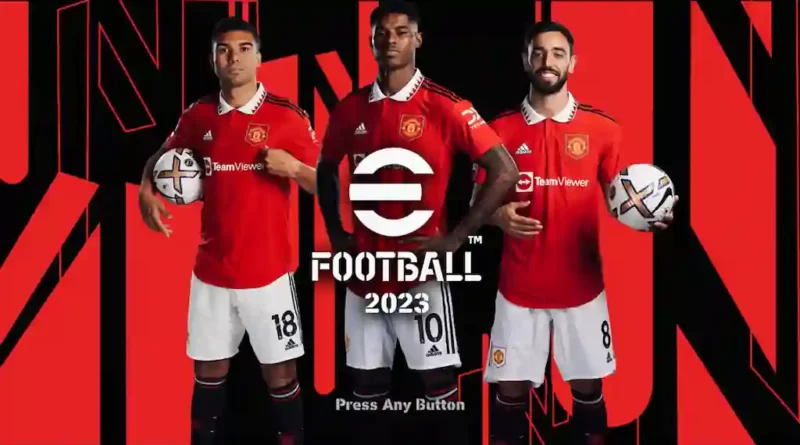 PES 2017 NEW EFOOTBALL MANCHESTER UNITED GRAPHIC MENU 2023