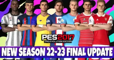 PES 2017 NEW SEASON 2022-2023 FINAL UPDATE - T99 PATCH V13