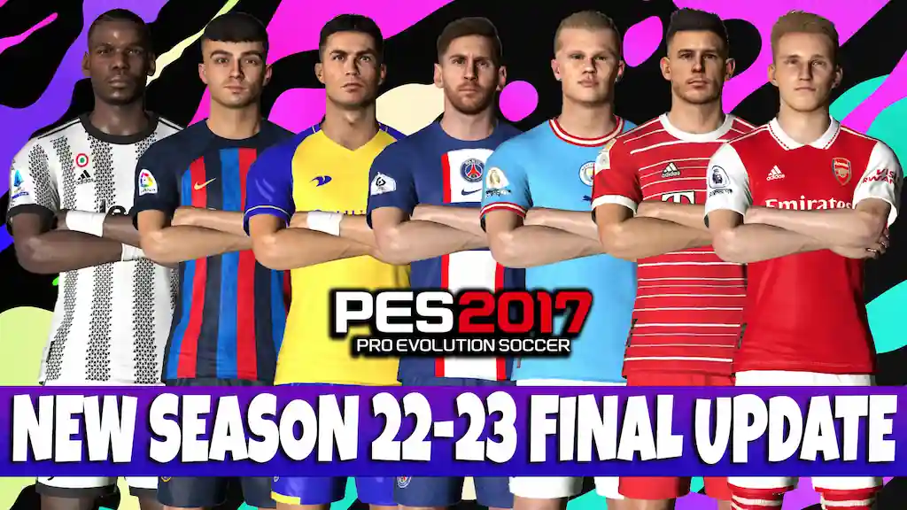 PES 2017 NEW SEASON 2022-2023 FINAL UPDATE - T99 PATCH V13 - PES 2017  Gaming WitH TR