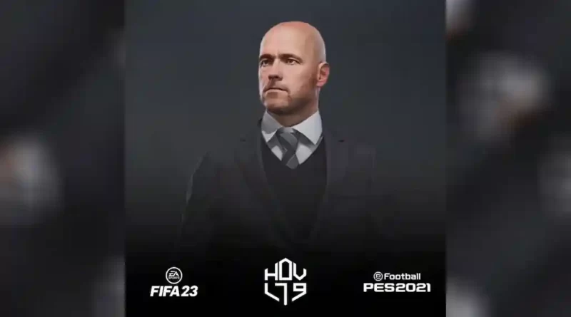 PES 2021 NEW ERIK TEN HAG MANAGER FACE