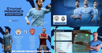 PES 2021 NEW MANCHESTER CITY MENU 2023