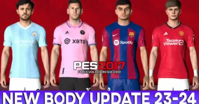 PES 2017 NEW BODY UPDATE 23-24