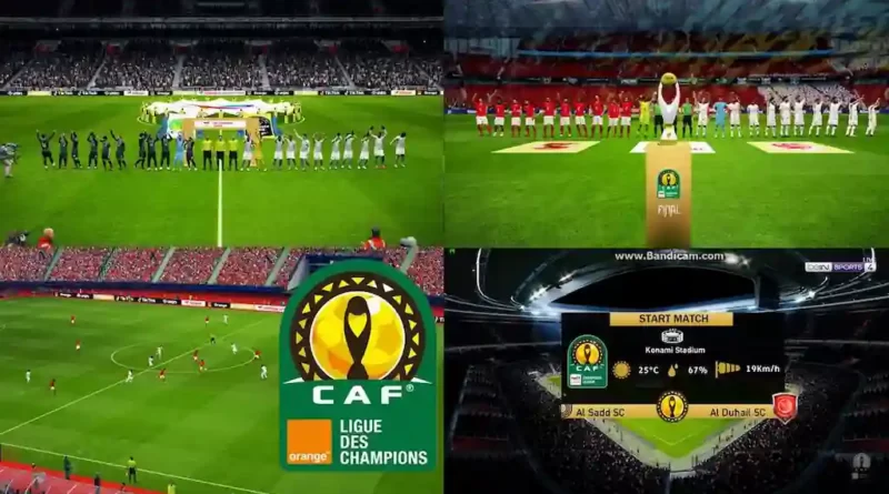 PES 2017 NEW CAF CHAMPIONS LEAGUE MOD 2023