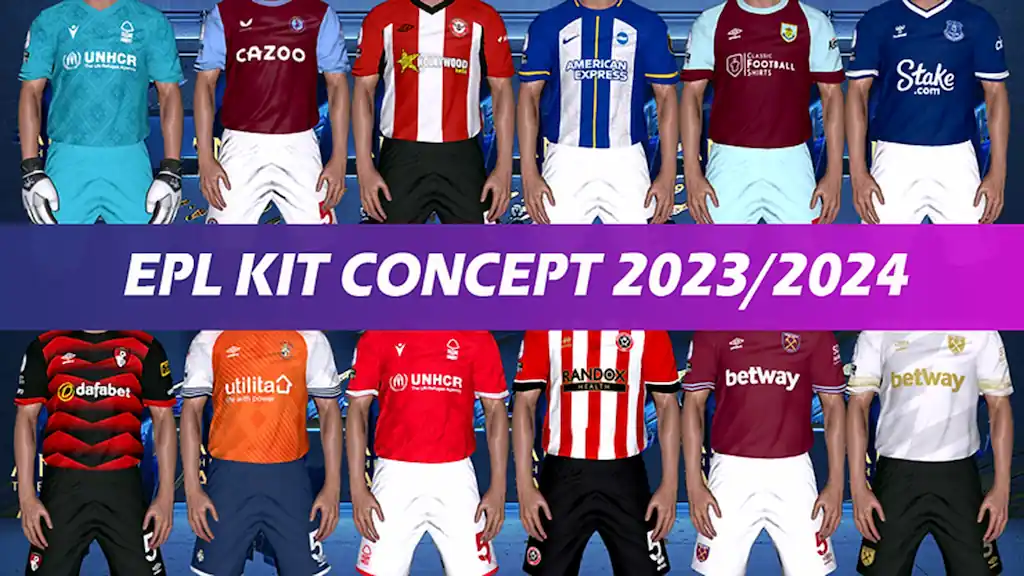 PES 2017 NEW KITS 2023-2024 UPDATE – CONCEPT V2 - PES 2017 Gaming WitH TR