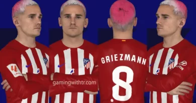 PES 2017 ANTOINE GRIEZMANN WITH NEW HAIR UPDATE