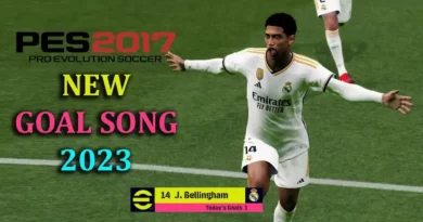 PES 2017 NEW GOAL SONGS LIKE EFOOTBALL 2023
