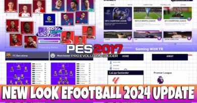 PES 2017 NEW LOOK EFOOTBALL 2024 UPDATE