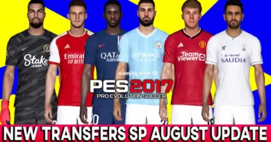 PES 2017 NEW TRANSFERS SMOKE PATCH 17.4.3 AUGUST UPDATE