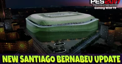 PES 2017 NEW SANTIAGO BERNABEU STADIUM UPDATE