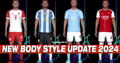 PES 2017 NEW BODY STYLE UPDATE 2024
