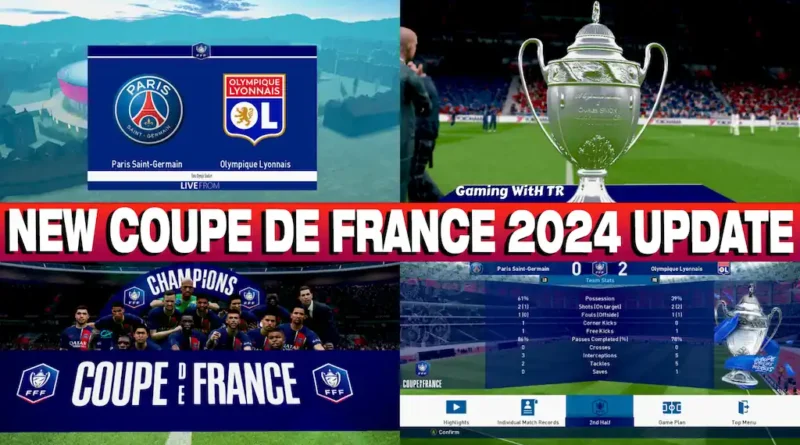 PES 2017 NEW COUPE DE FRANCE 2024 UPDATE