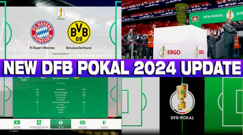 PES 2017 NEW DFB POKAL 2024 UPDATE