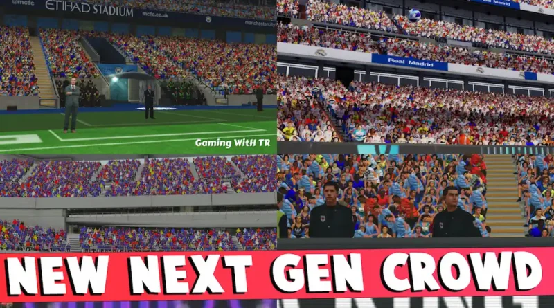 PES 2017 NEW NEXT GEN CROWD UPDATE 2024