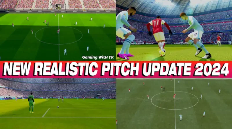 PES 2017 NEW REALISTIC PITCH UPDATE 2024