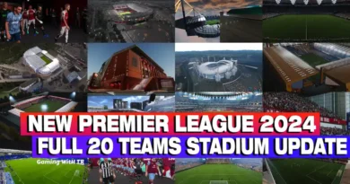 PES 2021 NEW ALL PREMIER LEAGUE STADIUMS 2024 UPDATE