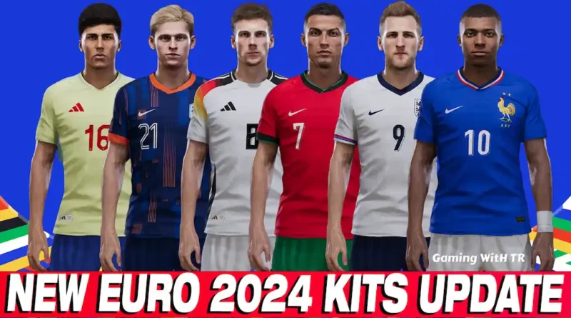 PES 2021 NEW EURO 2024 KITS UPDATE