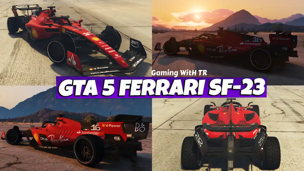GTA 5 FERRARI SF-23 - FORMULA ONE UPDATE