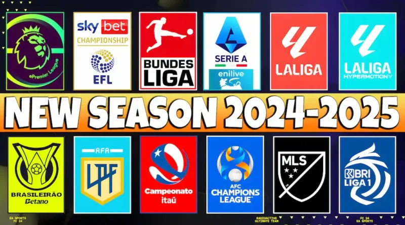 PES 2017 NEW COMPETITION, LEAGUE & CLUB LOGO UPDATE SEASON 24-25