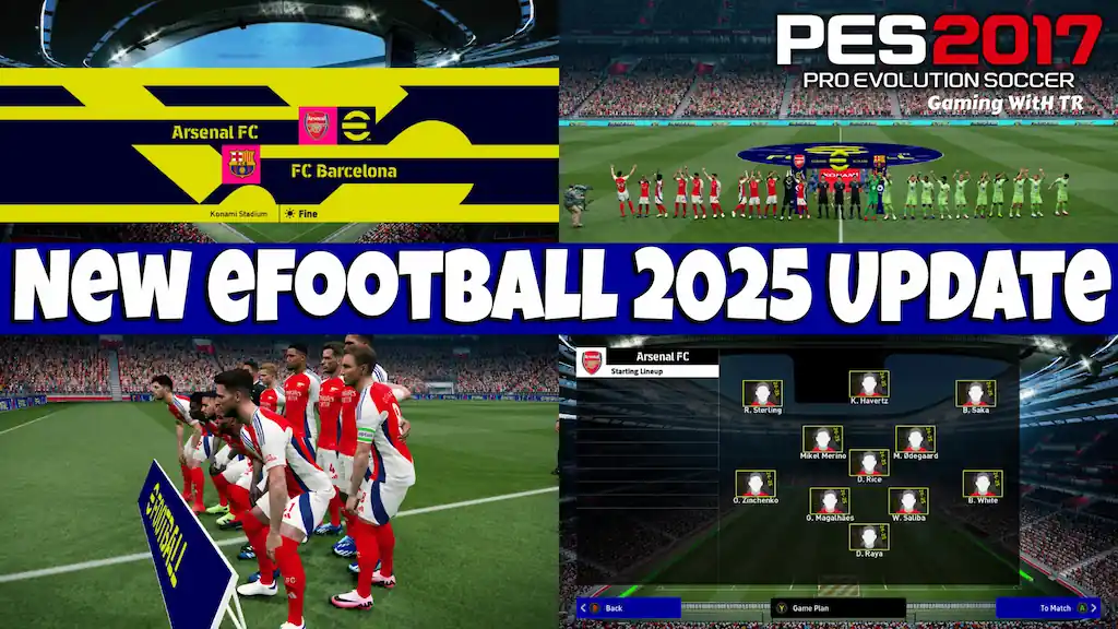 PES 2017 New eFootball 2025 Update