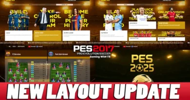PES 2017 NEW LAYOUT UPDATE