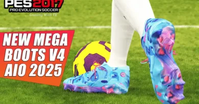 PES 2017 NEW MEGA BOOTS UPDATE V4 AIO 2025