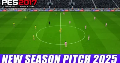 PES 2017 NEW SEASON PITCH UPDATE 2025