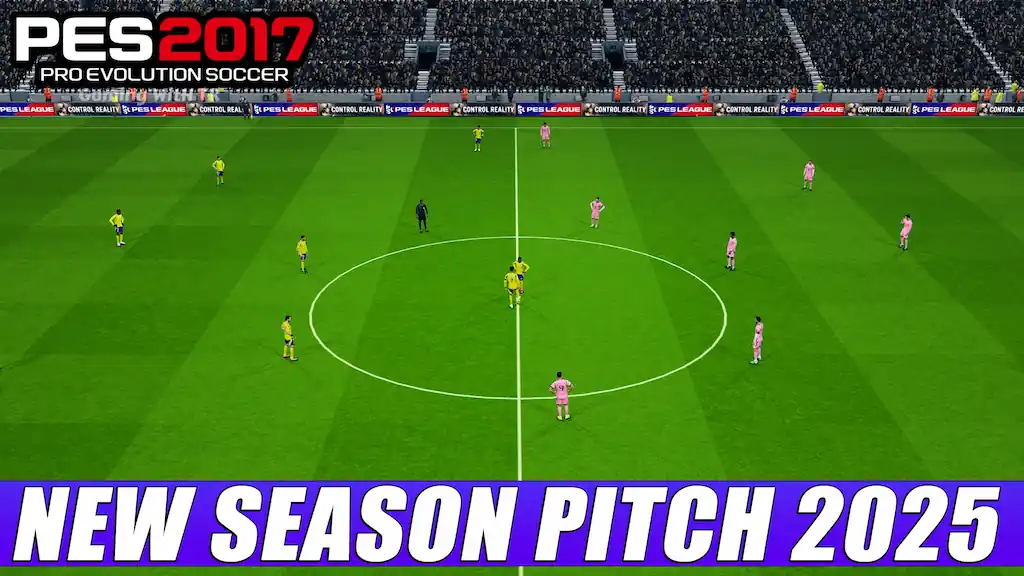PES 2017 NEW SEASON PITCH UPDATE 2025