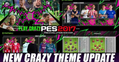 PES 2017 NEW CRAZY EFOOTBALL THEME UPDATE 2025