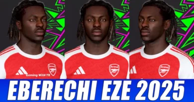 PES 2017 NEW EBERECHI EZE FACE UPDATE
