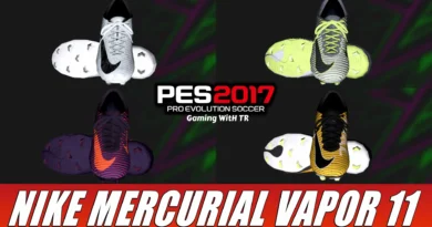 PES 2017 NEW NIKE MERCURIAL VAPOR 11 BOOTS UPDATE